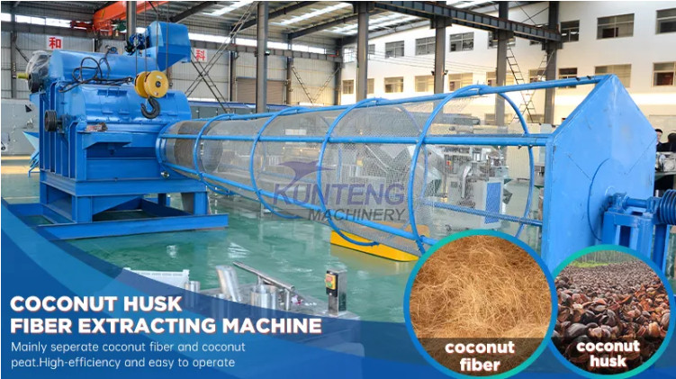 Buy Coconut Shell Fiber Oil Palm Fiber Extraction Machine, Sisal Fiber ...