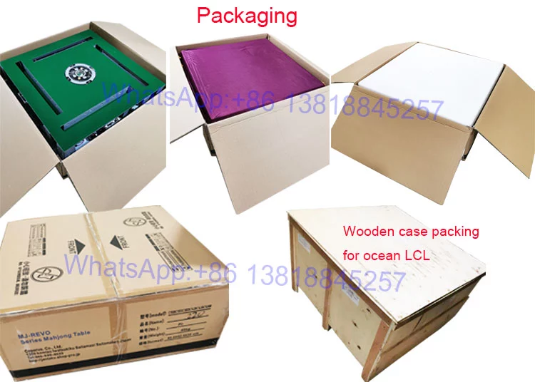 L28 Japanese mahjong set custom electronic full automatic mahjong table