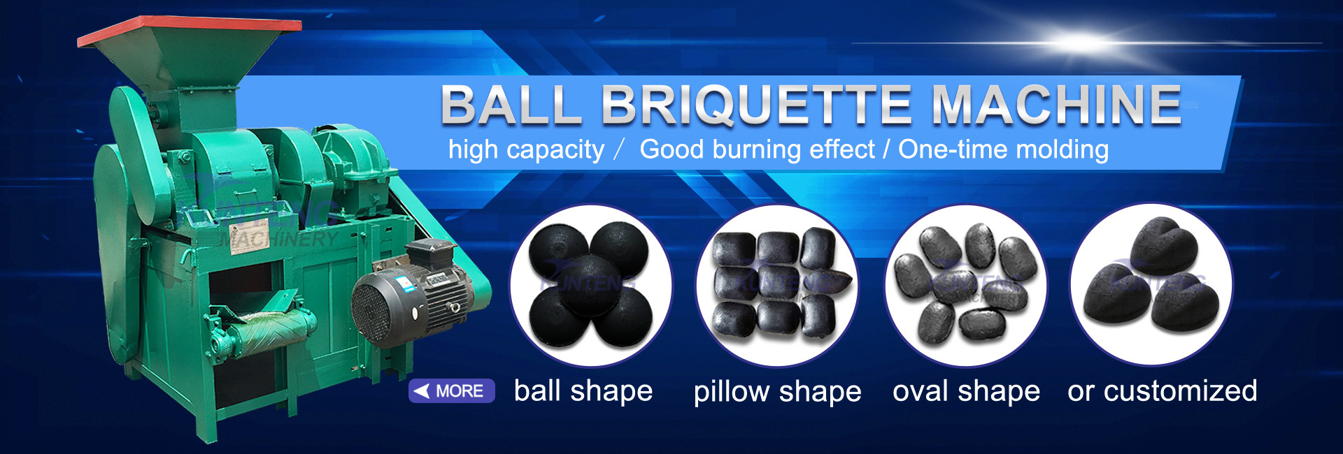 New Design Hydraulic Charcoal Briquette Machine Coal Ball Press Equipment