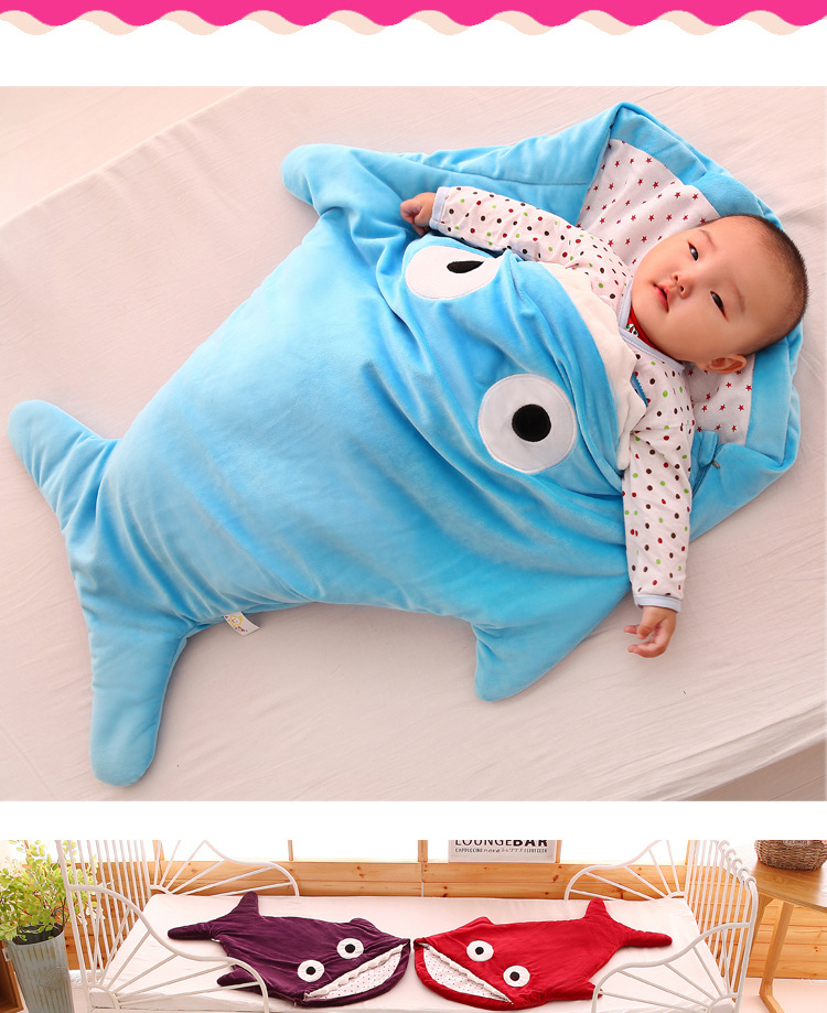 Baby Shark Blanket Sleeping Bag 