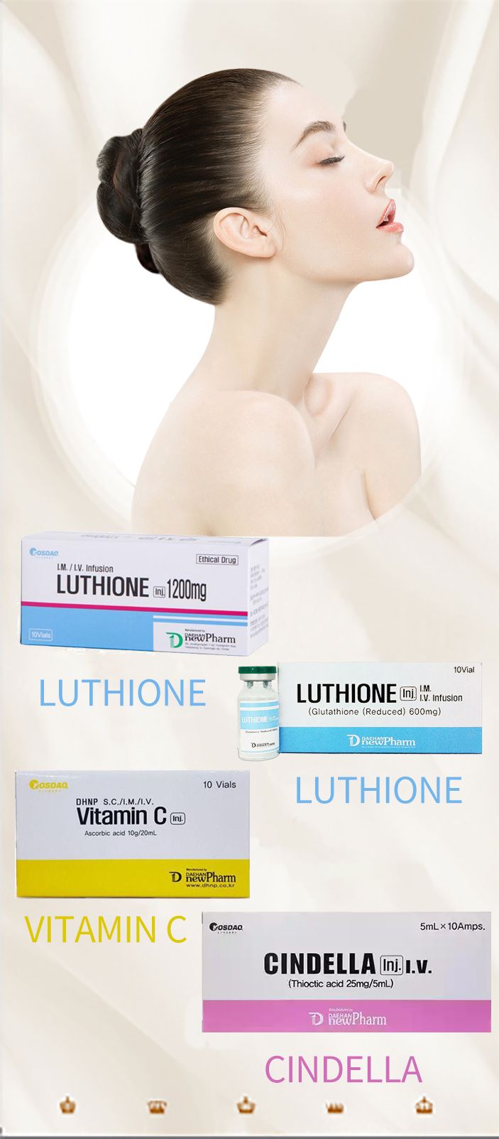 glutathione plus reviews CINDELLA GLUTATHIONE SUPER GLOW DIETARY SUPPLEMENT 1872 MG – 60 PCS  SOFTGELS – Cindella Glow main image 1
