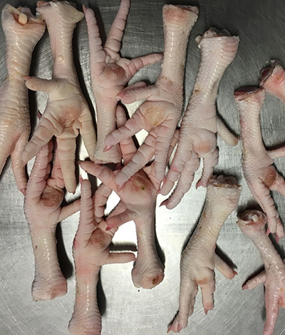 Frozen Chicken Feet - Grade A