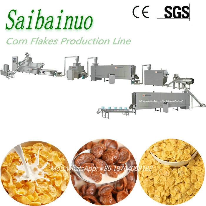 corn flakes making machine