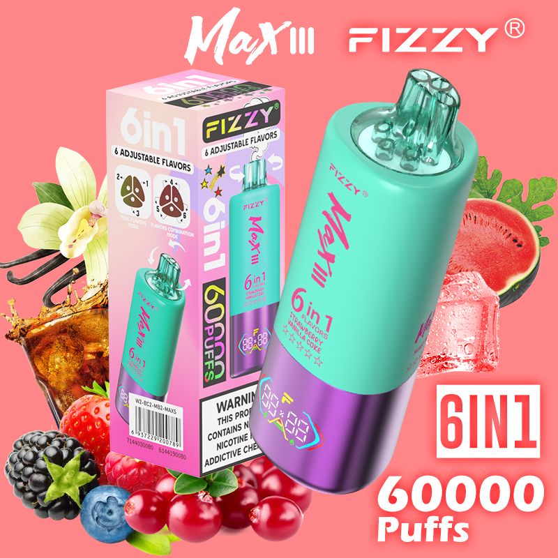 Max III Fizzy 60000 Puffs | Puff 60k Vape Wholesale - IVape Shop Twins  50,000 Australia