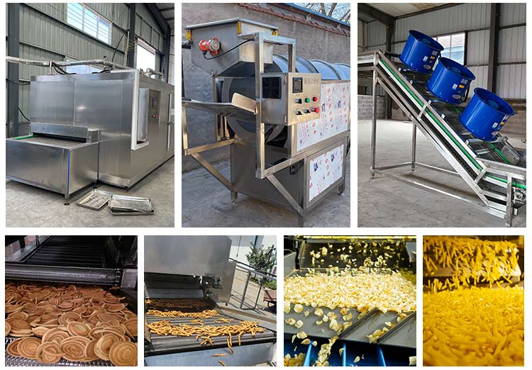 Buy Frozen French Processing Plant Fry Full Automatic Potato Chip ...
