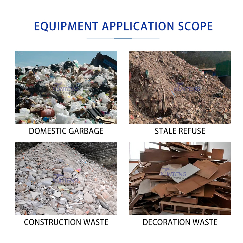High Efficient Waste Shredder Machine Crusher Waste Shredder Machine Price