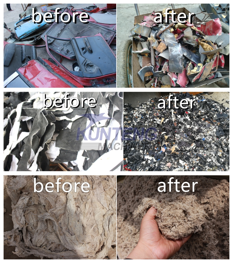 High Efficient Waste Shredder Machine Crusher Waste Shredder Machine Price