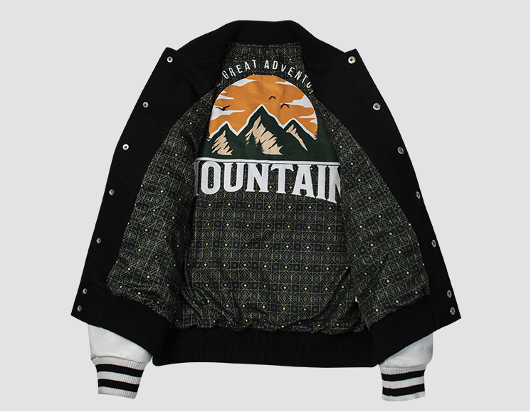 Varsity Bomber Jacket BJ02 Front