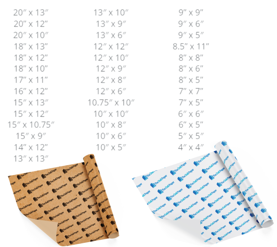 Buy Custom Printed Butcher Paper from The Deli Paper, USA | Tradewheel.com