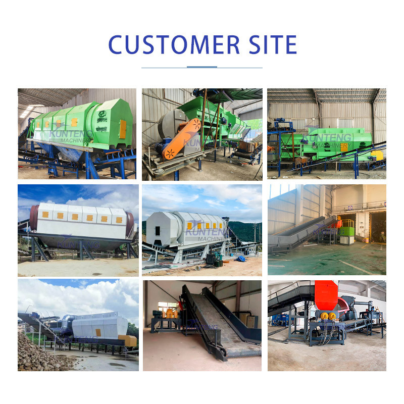 Double Shaft Waste Shredder Machine Wood Metal Shredder Equipment
