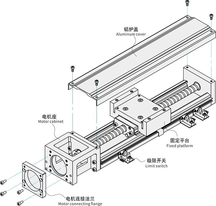 Buy Tpa Ksr/knr Series Ball Screw Single Axis Robots from TPA Robot ...