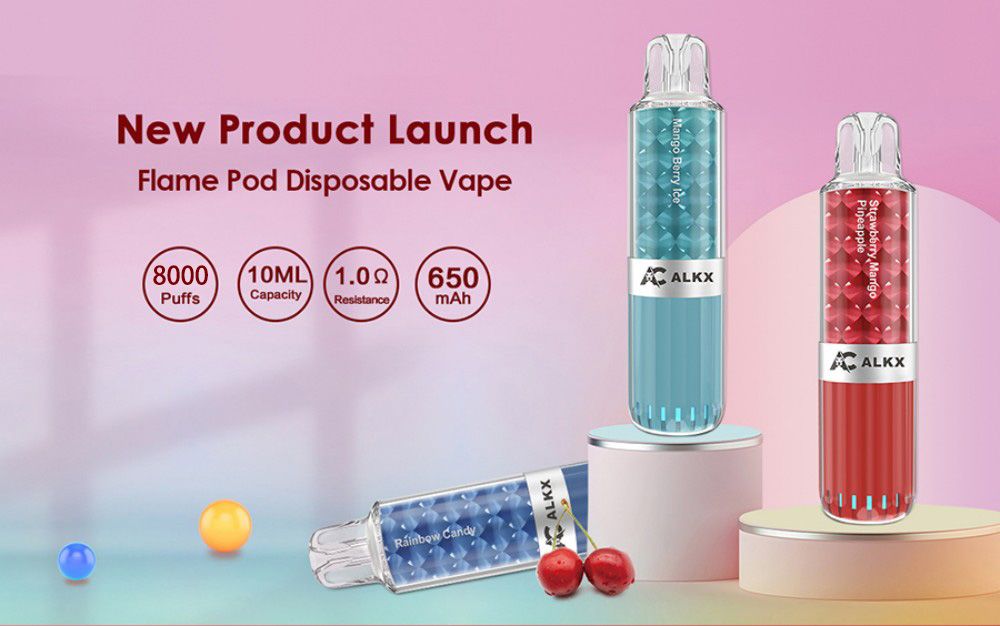 Buy Alkx X017 8000 Puffs Various Flavors Vape Disposable Type-c ...