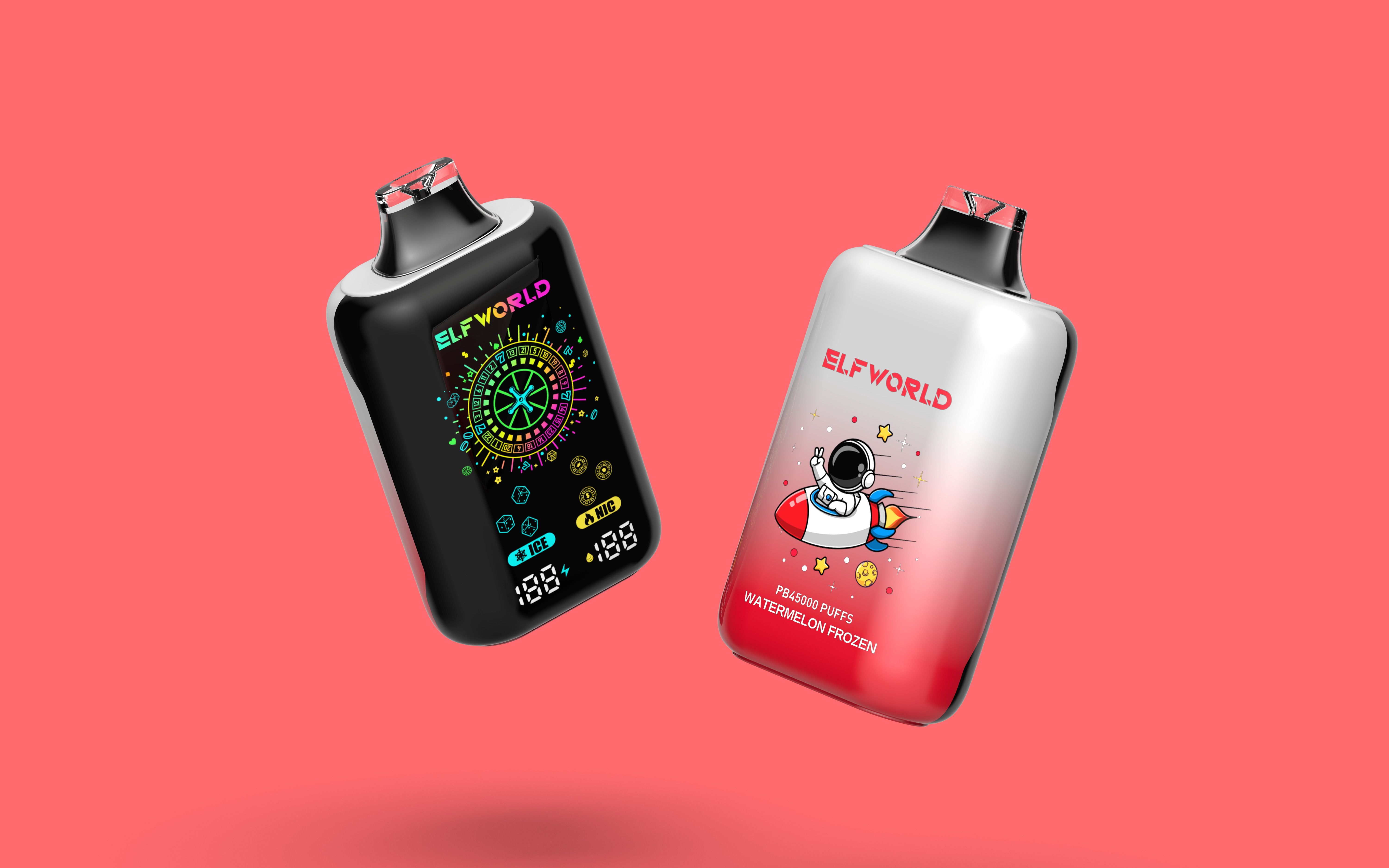 Buy 2025 Elfworld Pb 45000 Puffs Disposable Vape Wholesale E-cigaertte Pods  Ice And Nicotine Adjustment from PaphosVape, China