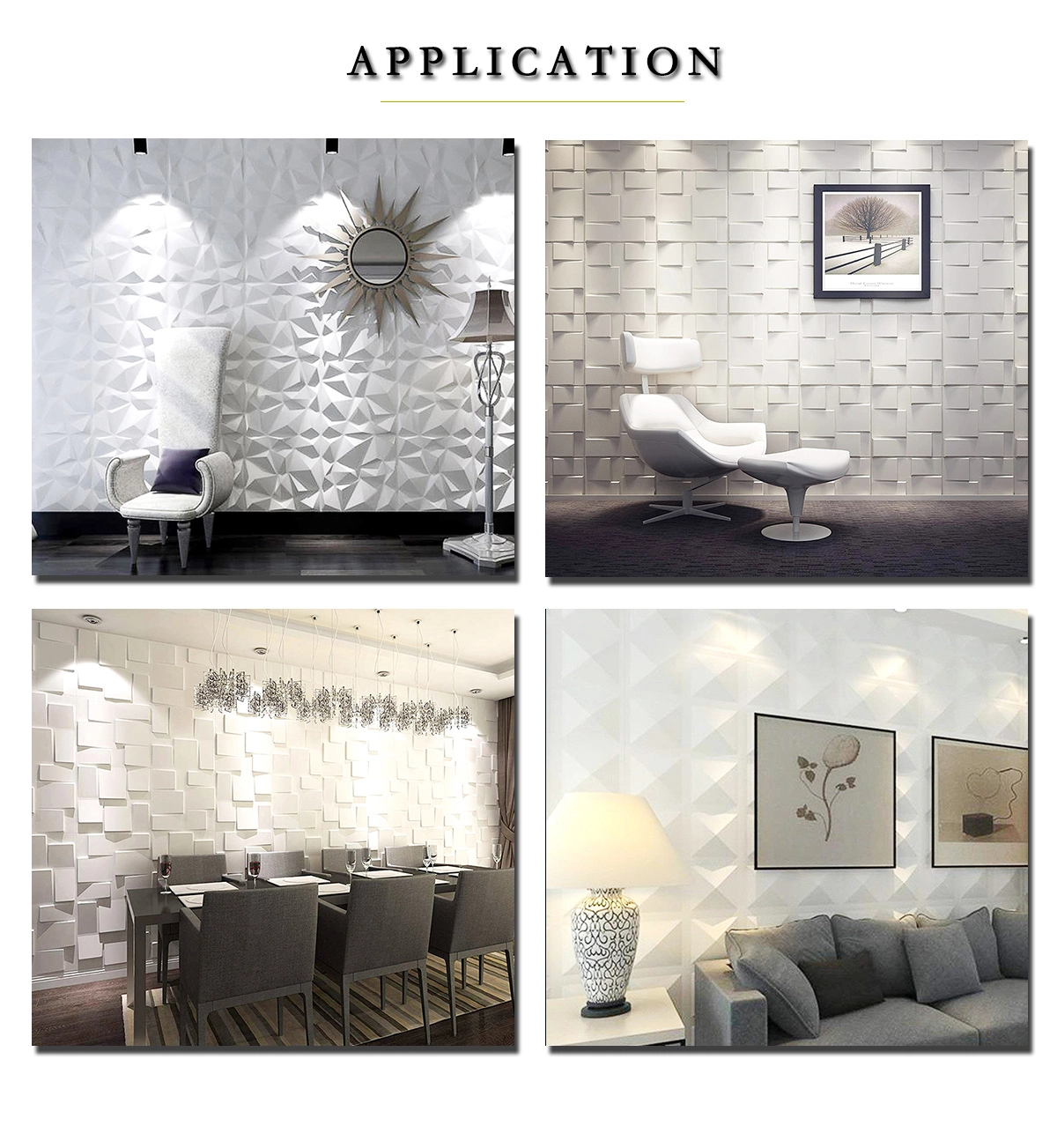 Buy 3d Pvc Sticker Plastic Wall Panel For Decoration from CHINA BEIHAI ...