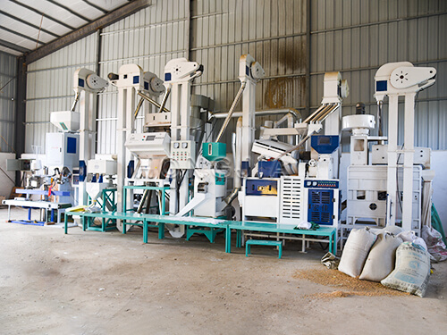 25T/D Standard Modern Rice Mills, Rice Milling Machinery for Sale