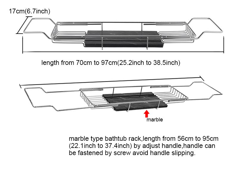 Buy Marble Bathtub Rack Stainless Steel Bathtub Rack Silver Bathtub Rack Bathroom Rack Bathroom