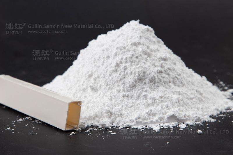 Calcite powder is used to make PVC