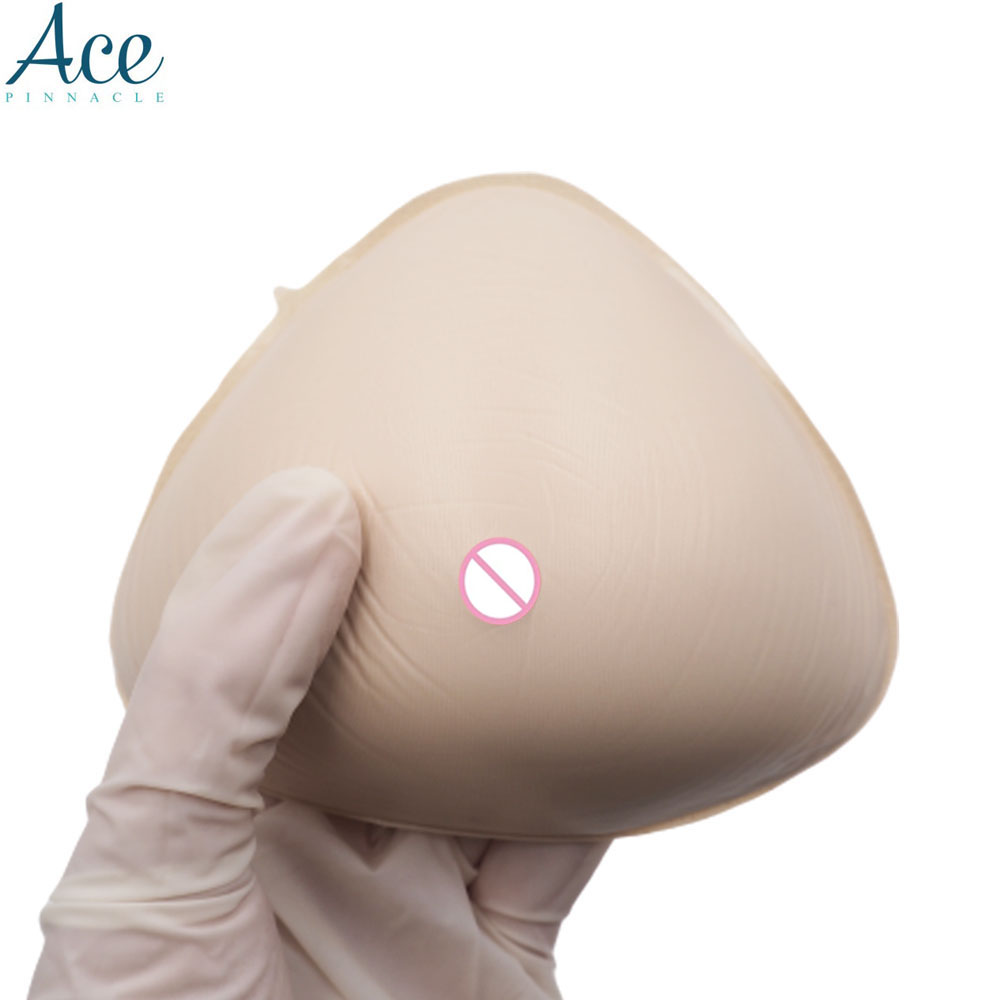 Single Piece B cup Silicone Breast Forms Prosthesis Ivory white Realistic  Chest Suitable for Cosplay, for Breast Enlargement