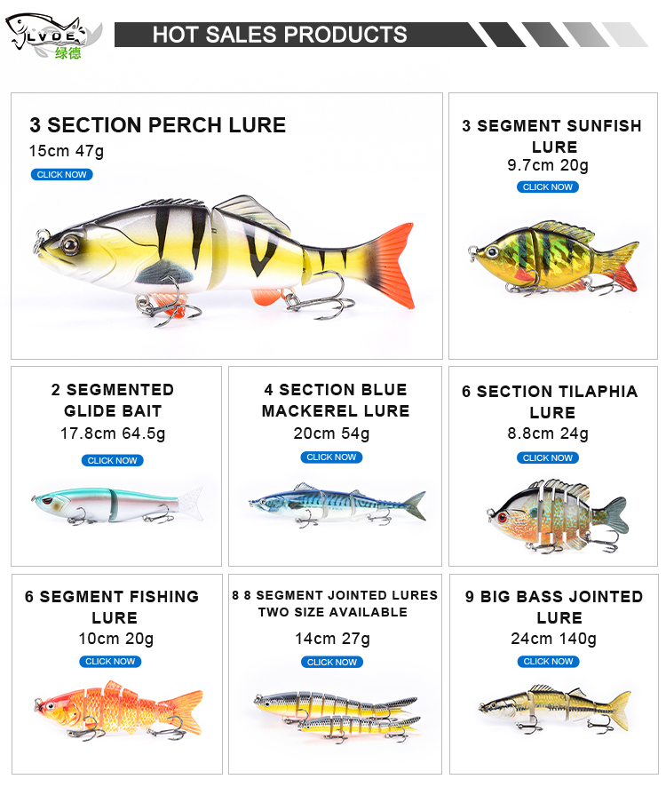 Buy 14cm /27g 3d Printing Fishing Lure Ld8h-01 8 Segment Herring