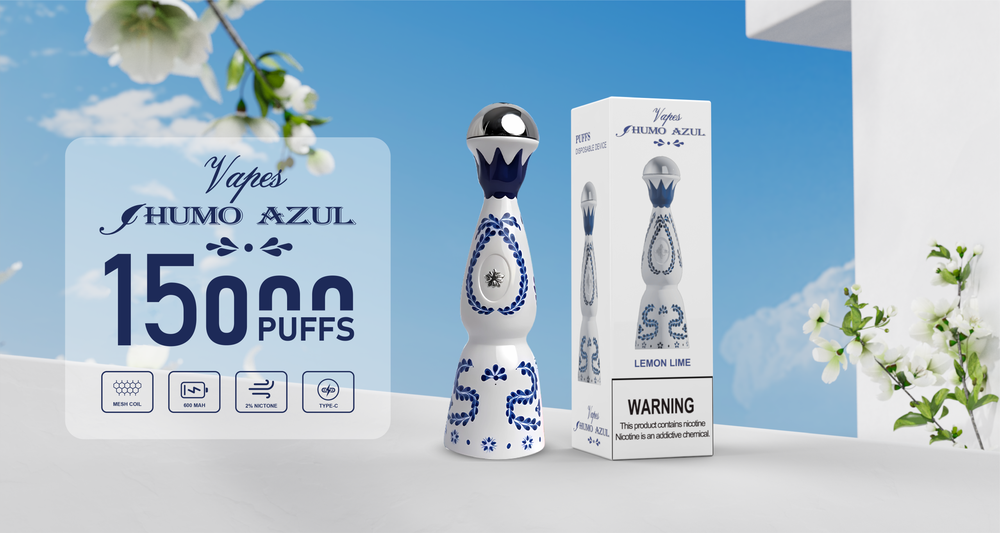 Buy Premium Humo Azul 15k Strawberry Watermelon High Puff Rechargeable ...