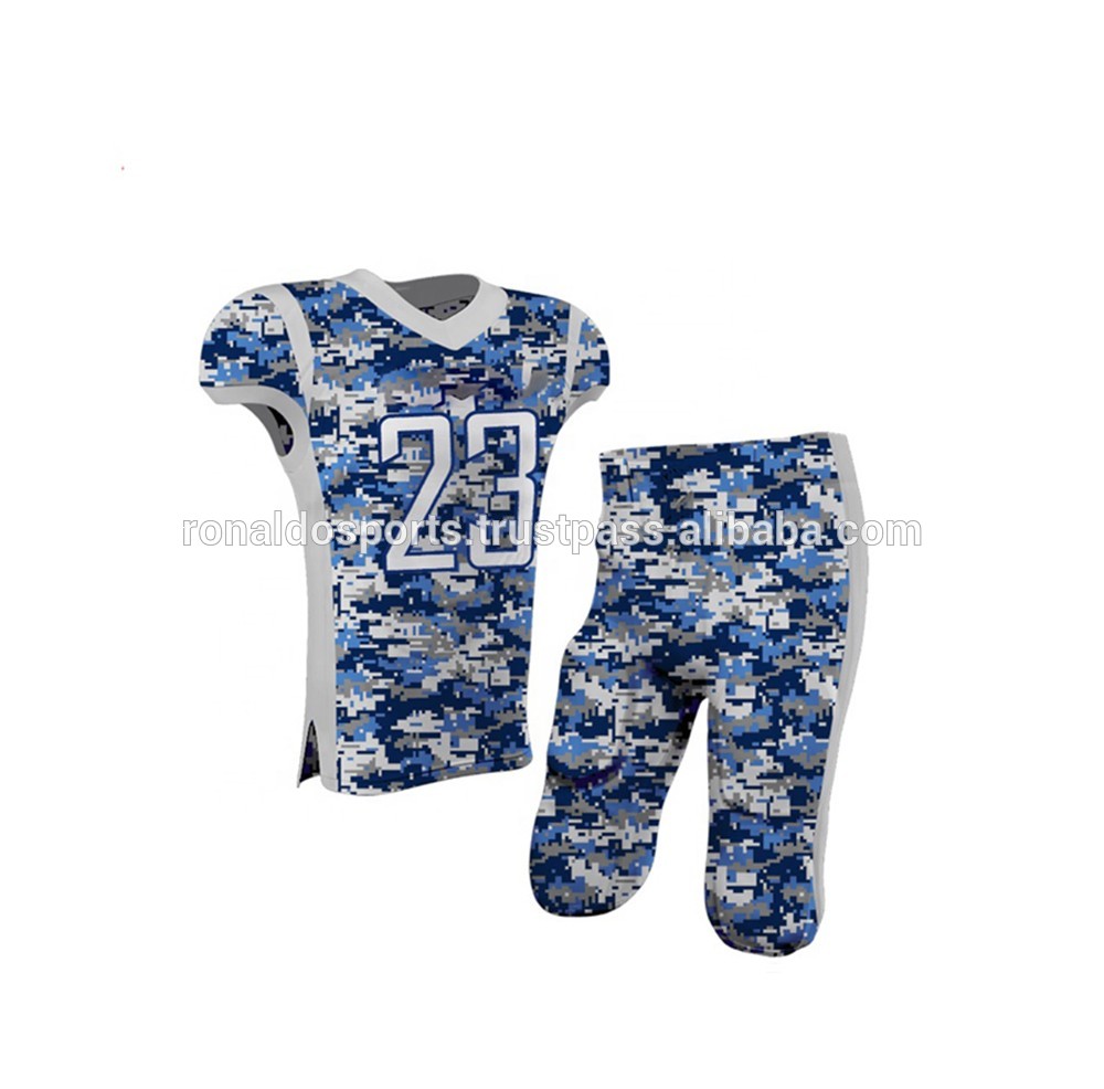 Source Tackle twill camo design american football uniforms, custom pro new  design american football jersey on m.