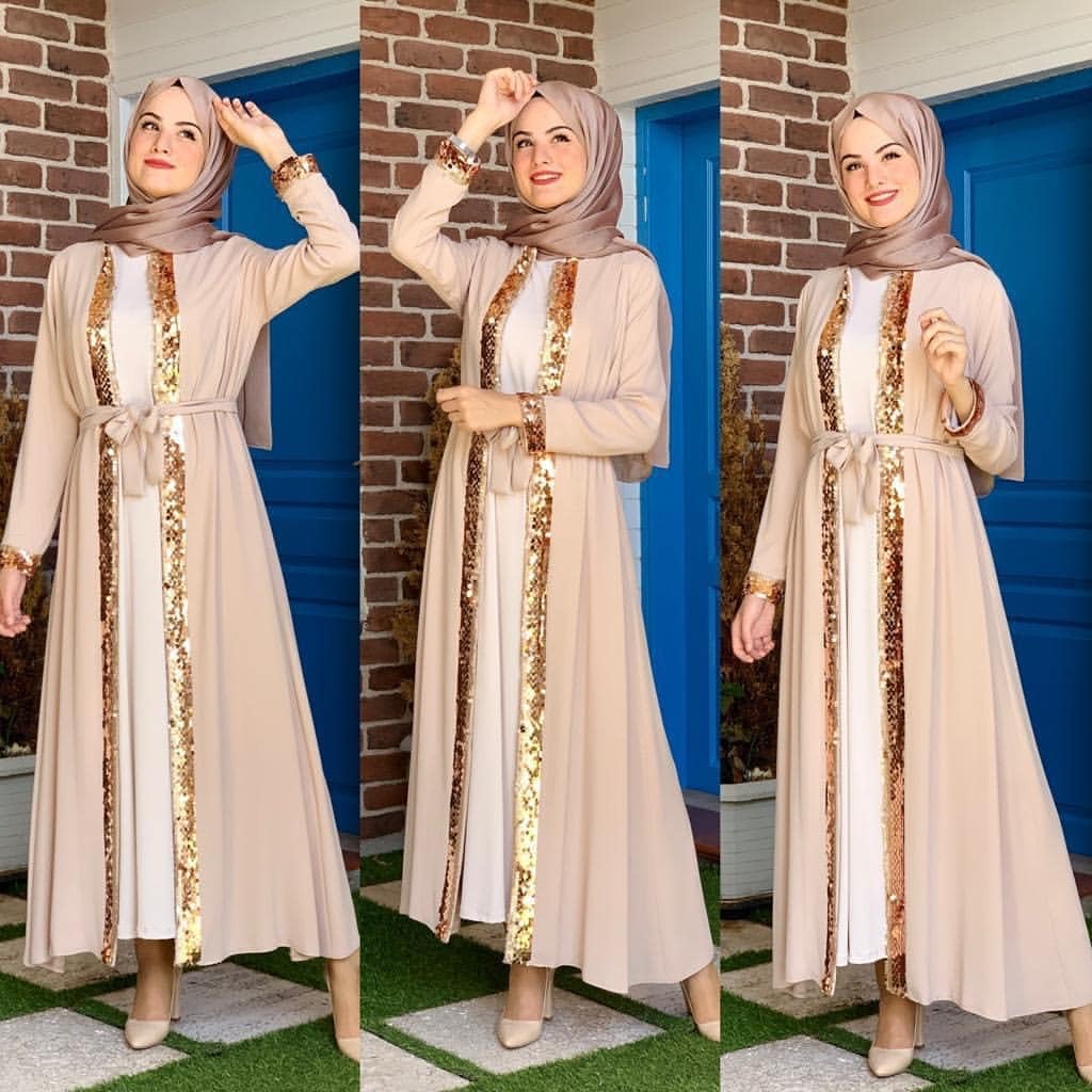 Buy 2020 Latest Kimono Design Islamic Muslim Dresses Chic Dubai