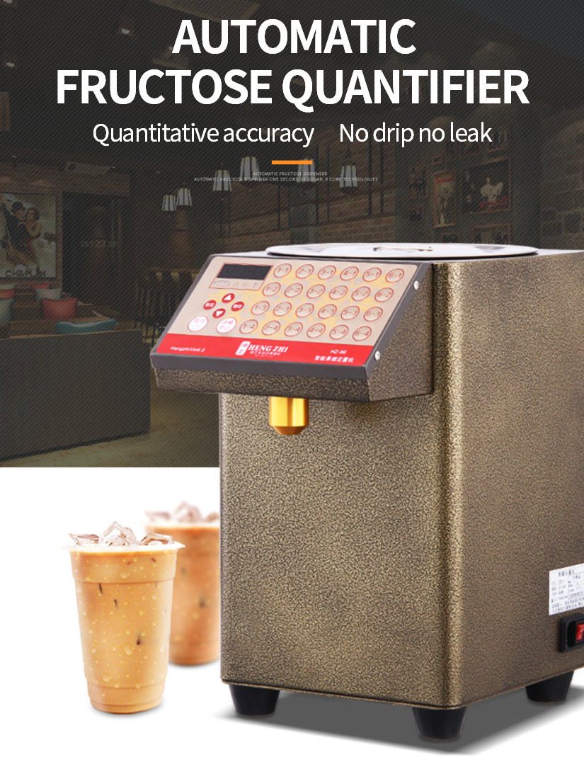 Buy 220v Bubble Tea Sugar Fructose Dispenser Machine from Guangzhou