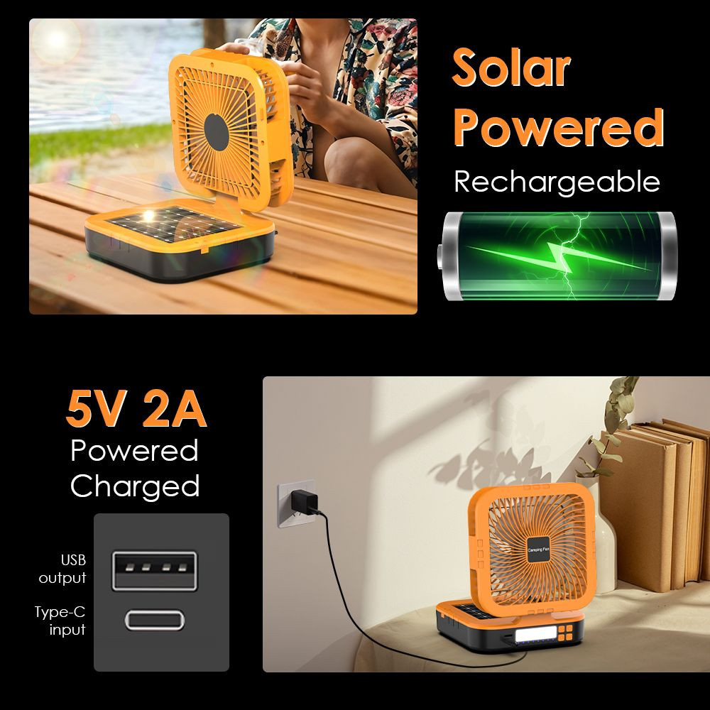 portable rechargeable fan