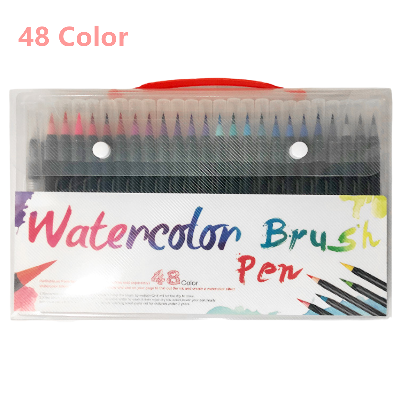 Buy 48colors Watercolor Markers(flexible Nylon Brush Tips