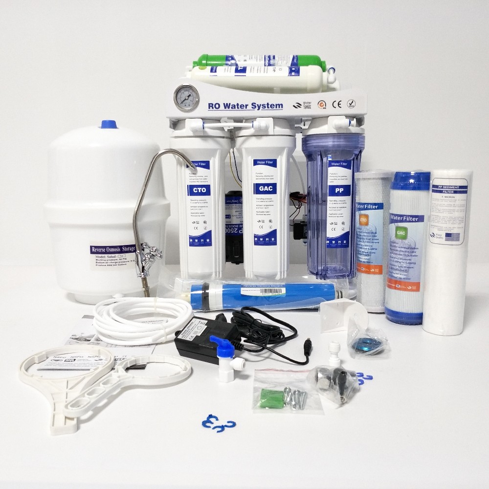 Buy 7 Stages Domestic Ro Alkaline Water Filter Machine Mineral Water ...