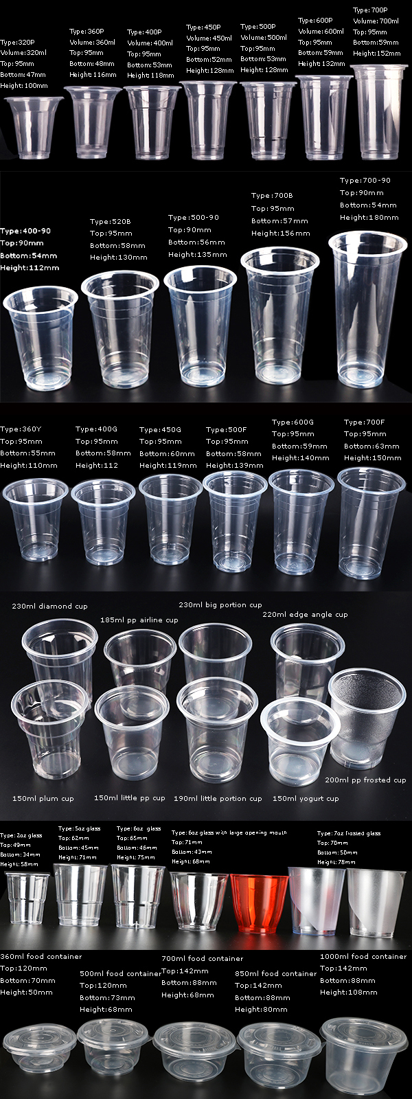 Buy 700-89 22oz Clear Plastic Water Coffee Bubble Boba Milk Tea U Shape Cups  With Flat Lids from Wuhan J-Belle Science Technology Co., Ltd, China |  Tradewheel.com