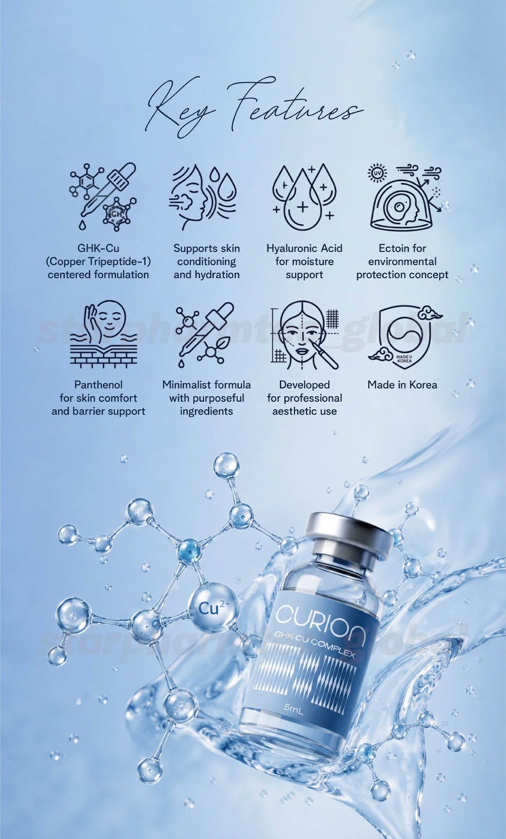ghk cu korea Buy Curion Ghk-cu Peptide Complex Skin Conditioning Solution 5ml X 6 Vials from STARPHARMTEC, South activeproducts Size:Size 6 - (32-44lbs) BPC-157 + TB-500 (Wolverine Wholesale skincare manufacturer.