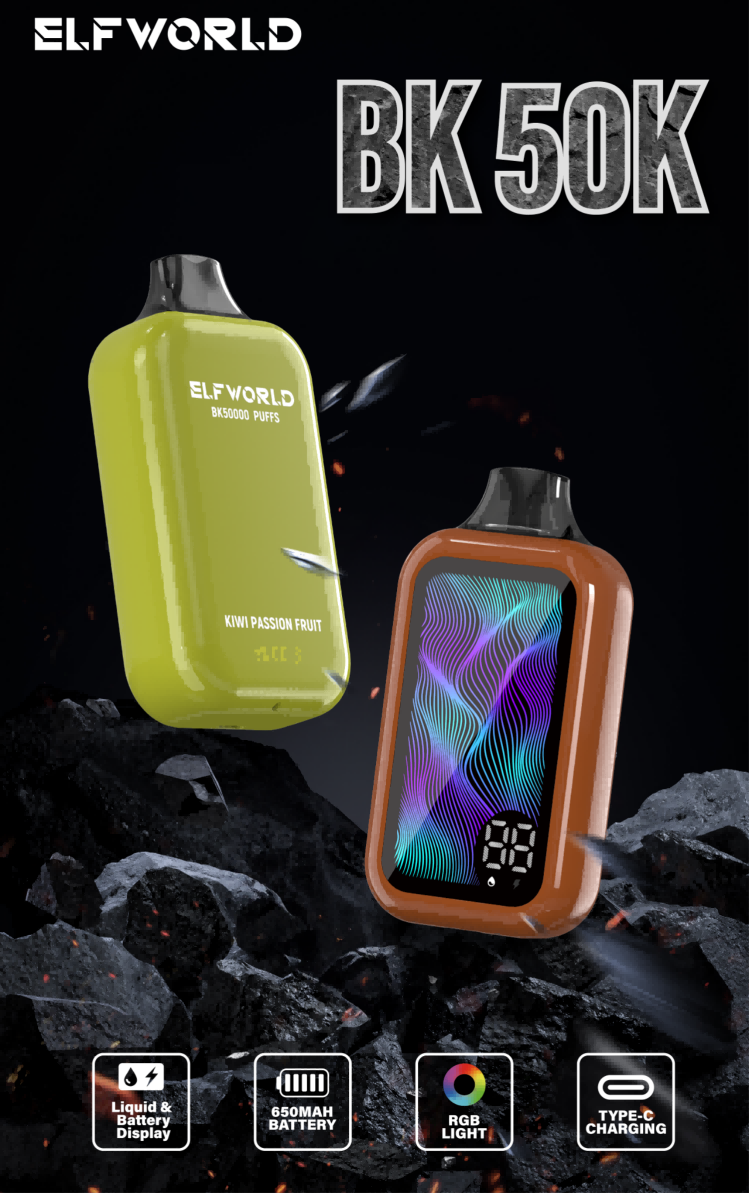 Buy Elfworld Kb50k Disposable Vape 50000 Puffs Mesh Coil Smooth Taste  Premium Design 36ml E-liquid Eu Warehouse from PaphosVape, China |  Tradewheel.com