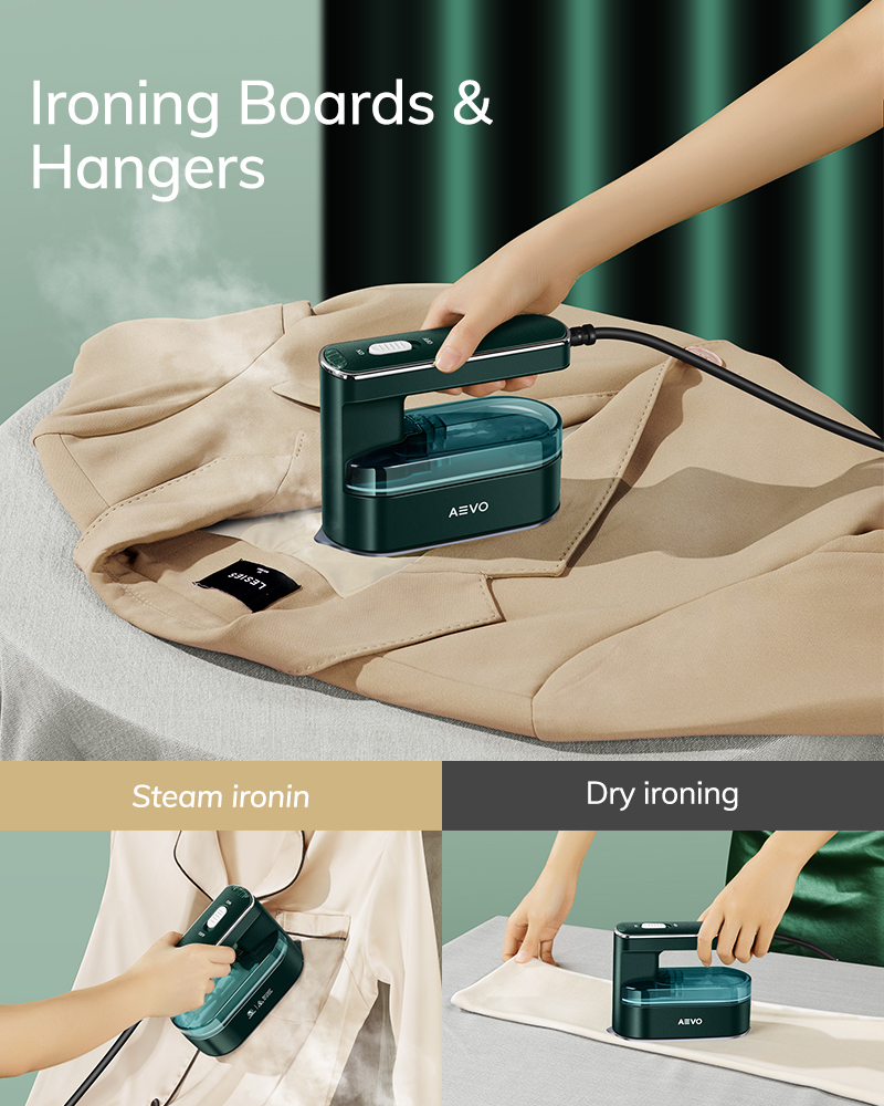 Buy Aevo 2in1 Portable Steam Iron For Clothes Horizontal&vertical