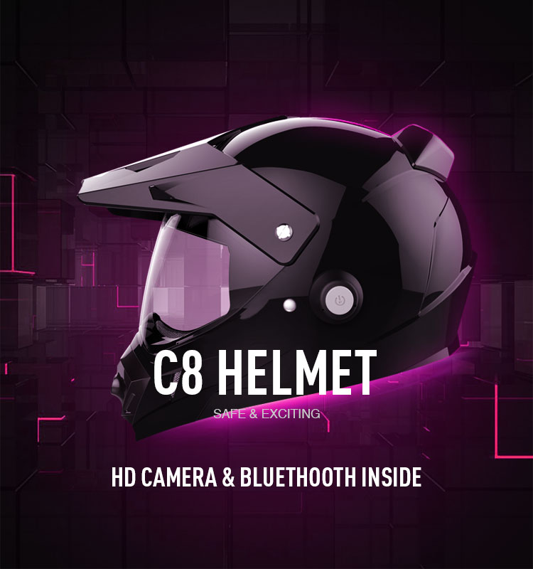 Buy Airwheel C8 Smart Motorcycle Helmet For Racing from Changzhou