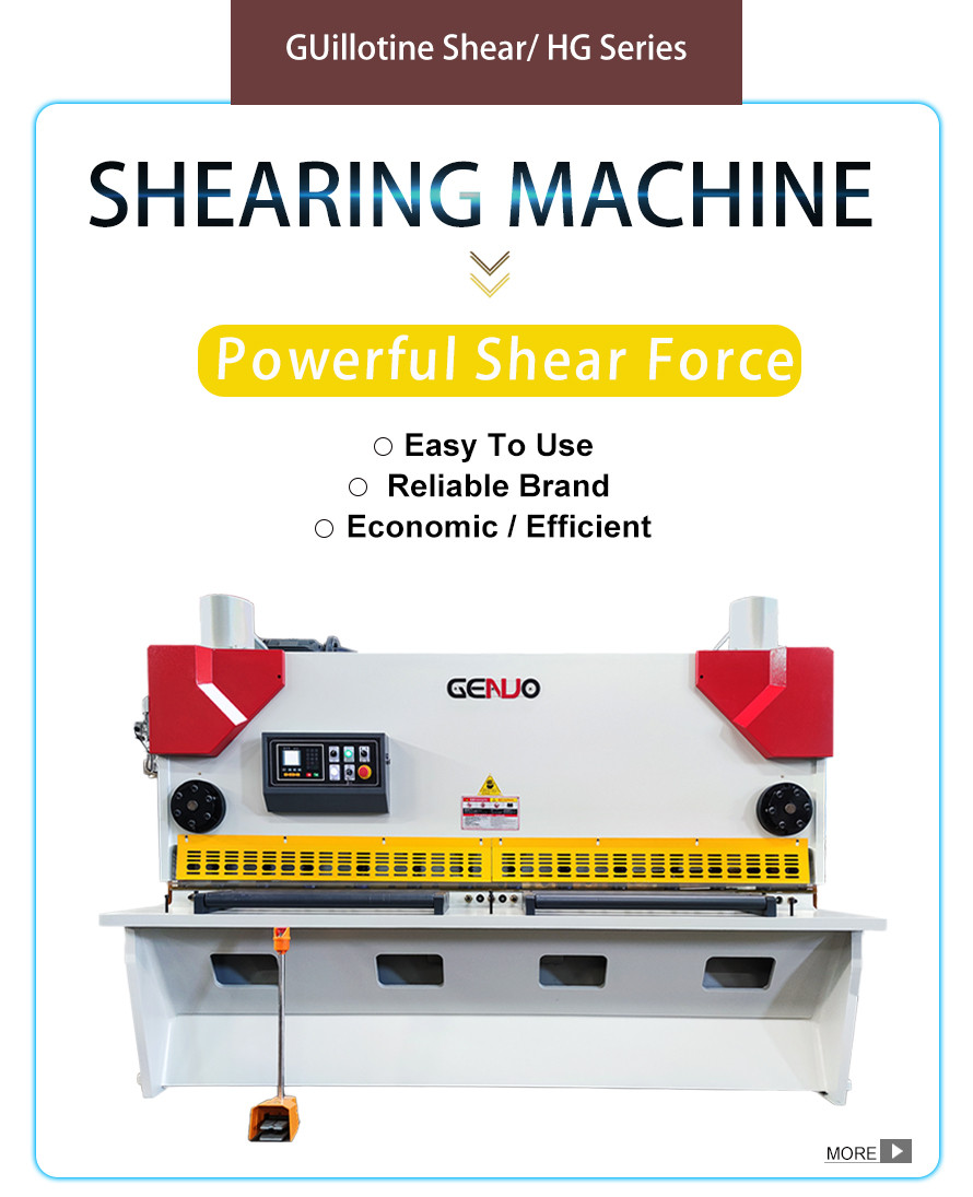 Buy Auto Cnc Shearing Machine Hydraulic Guillotine Shear Machine For ...