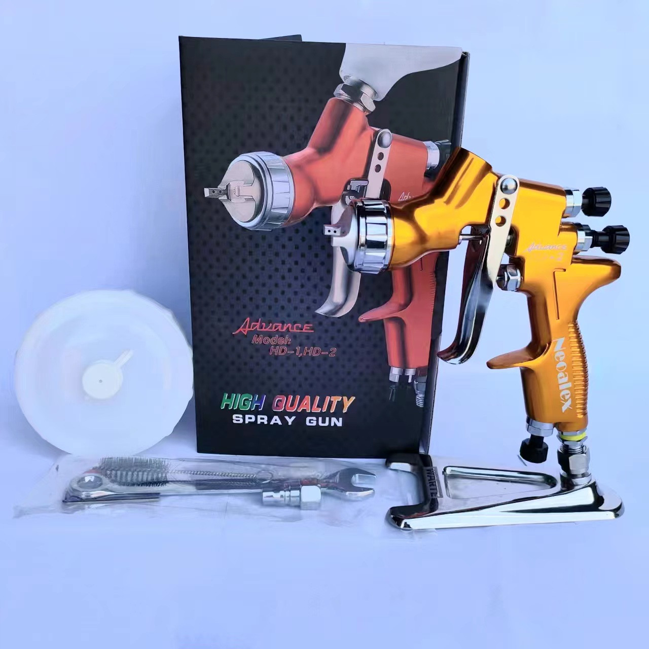 Buy Auto Spray Lacquer Tools Hd-2 Air Spray Gun Paint Sprayer High ...