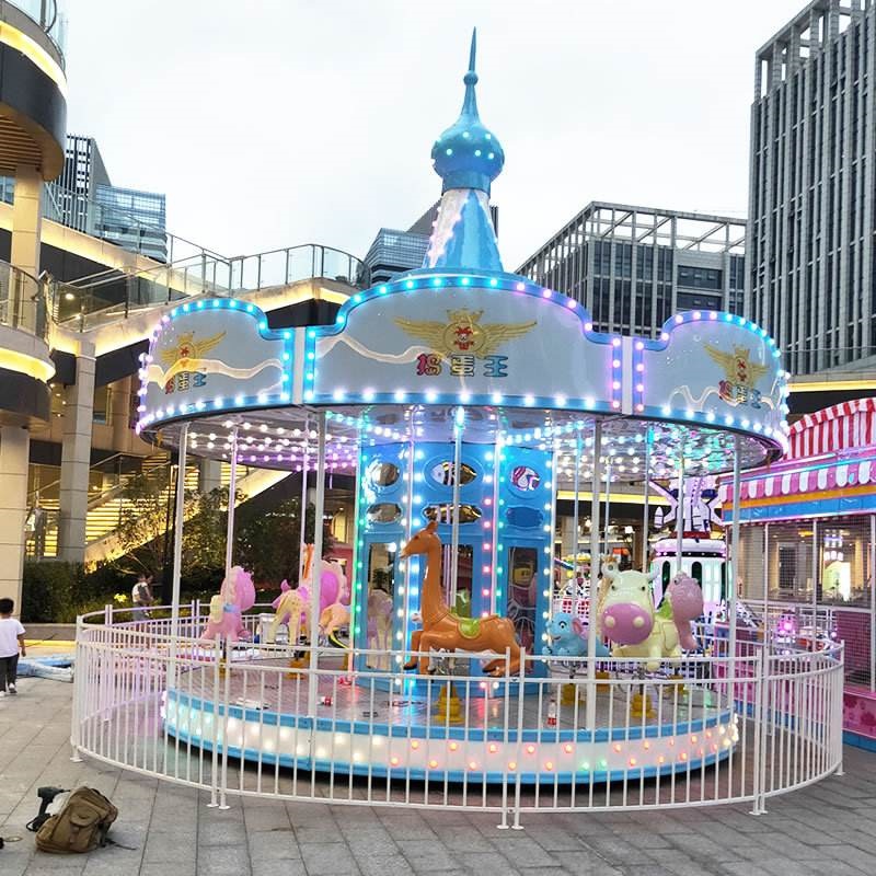 Buy Automatic Carousel, Park Carousel, Adult Carousel, Electric Merry ...