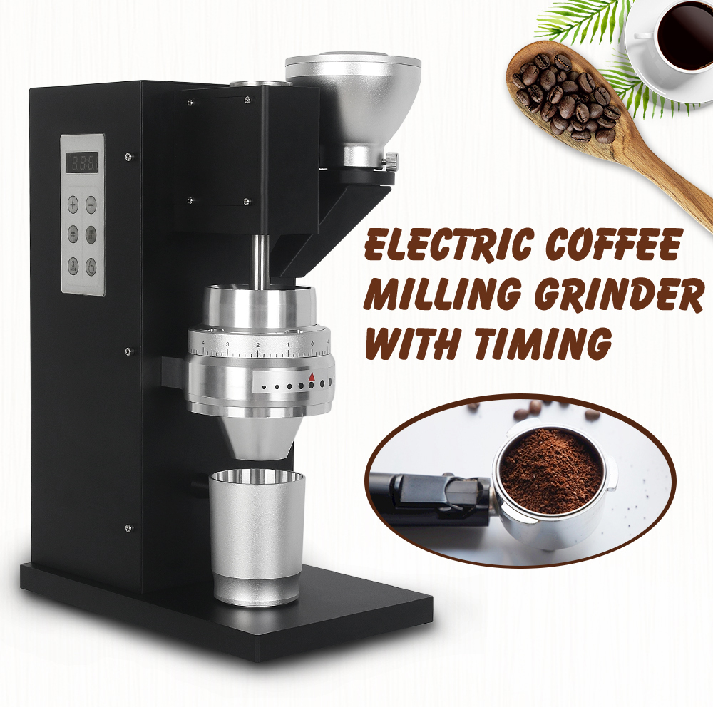 Commercial Coffee Grinder Electric Espresso Bean Milling Grind Milling  Machine