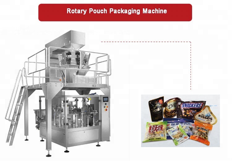 Buy Automatic Precision Multihead Weigher Packing Machine For Popcorn ...