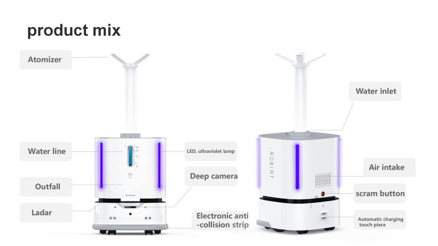 Buy Autonomous Atomized Fog Air Uv Light Sterilization Lamp ...