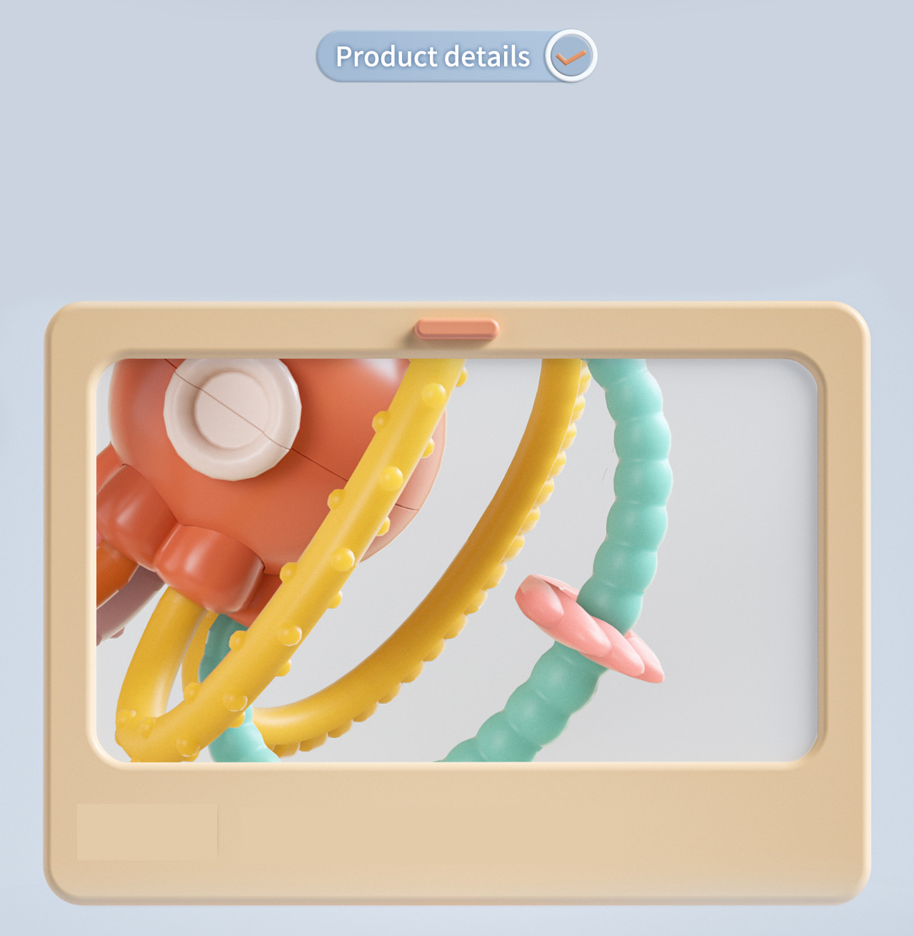 Tube Rattle Toy Buy Baby Activity Rattle Teether Tube Toys Funny Catch Hand Grasp Ball ...
