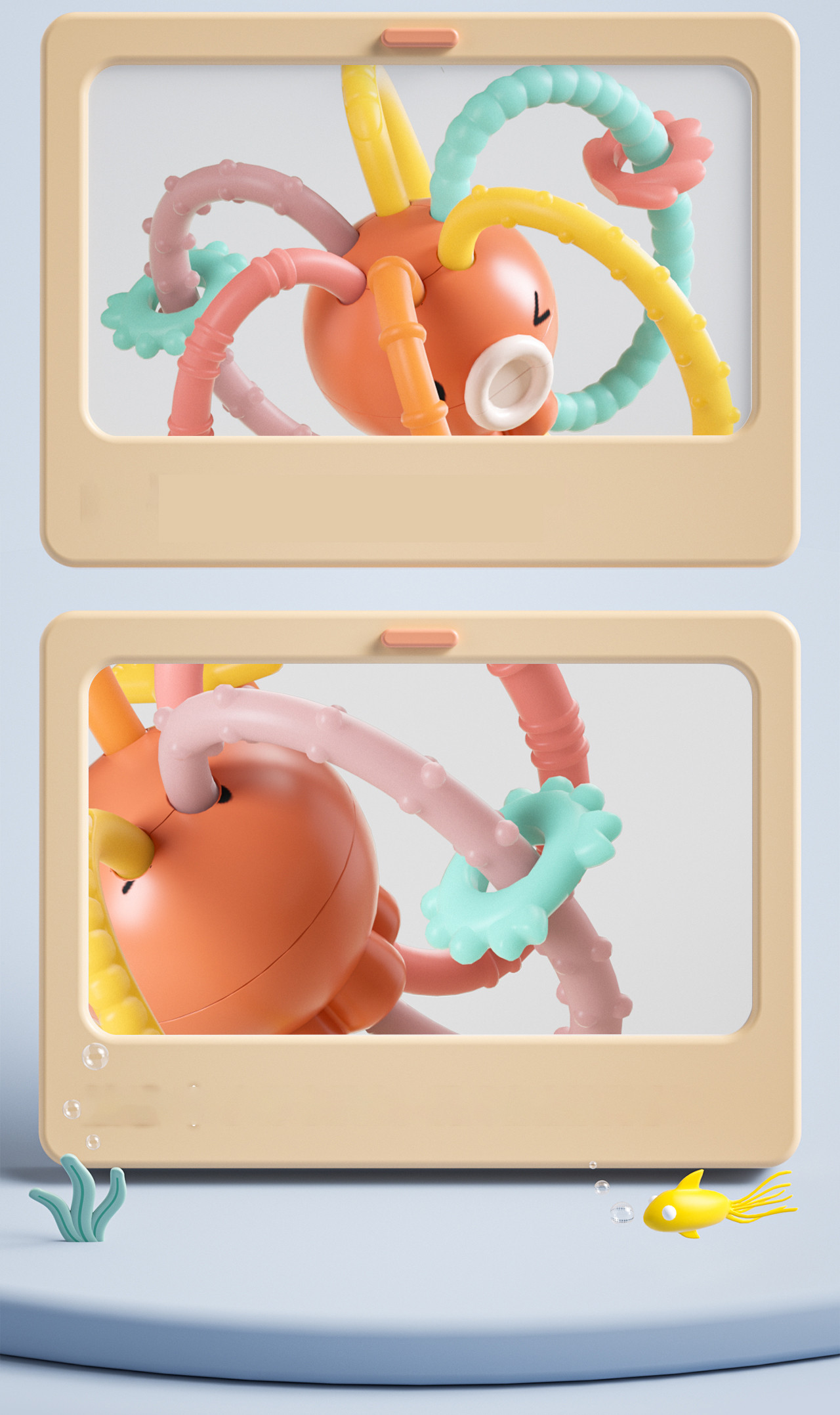 Tube Rattle Toy Buy Baby Activity Rattle Teether Tube Toys Funny Catch Hand Grasp Ball ...