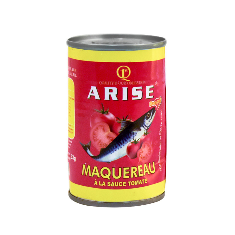 Buy Best Chinese Canned Mackerel Tin Fish 425g*24 In Tomato Sauce With Factory Price To Freetown