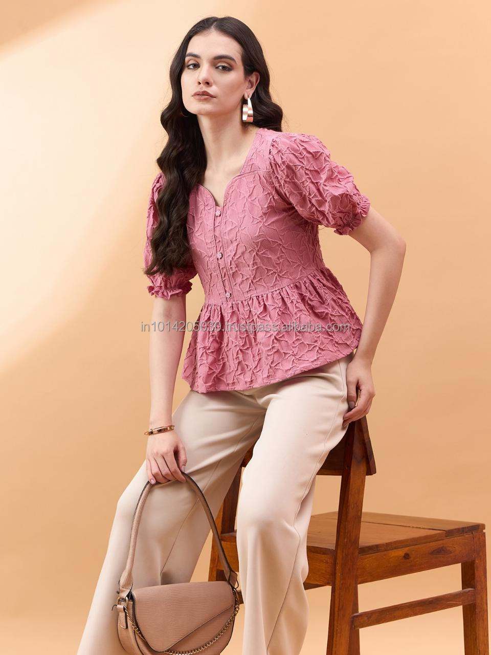 Buy Best Quality Designer Two Piece Set For Women Pant Shirt Set Wholesale  Cotton Printed Summer Co-ord Set Office For Woman from SUNSHINE  INTERNATIONAL, China | Tradewheel.com