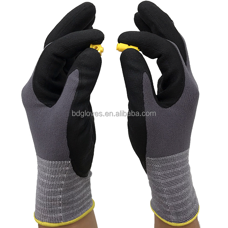 Buy Best Stock Nitrile Foam Coating Gloves For Garden Construction General  Handling Work from Qingdao Bengood Industry And Trade Co., Ltd., China