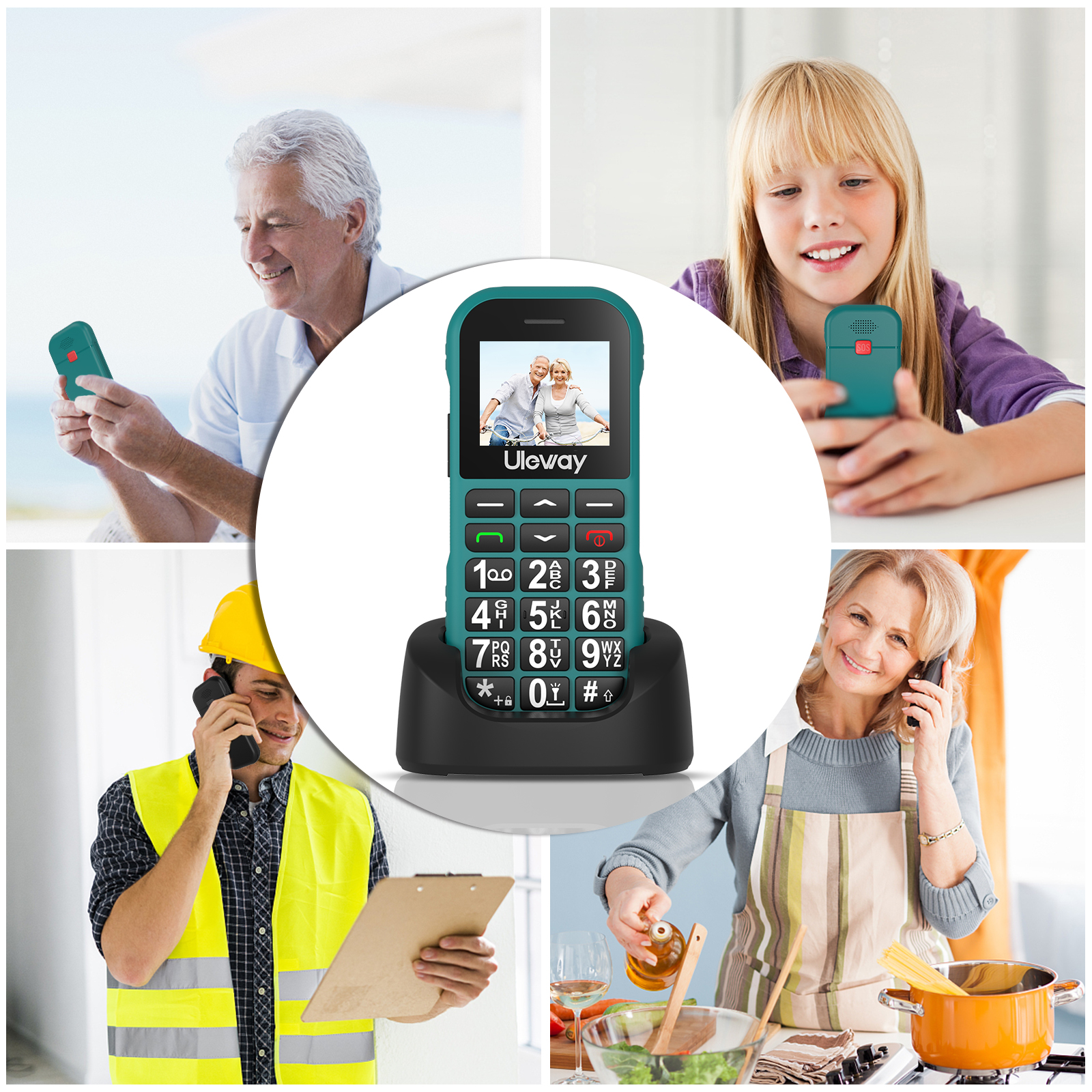 Buy Button Cell Phone 2.4 Inch Feature Phone Feature Gsm Mobile Phones ...