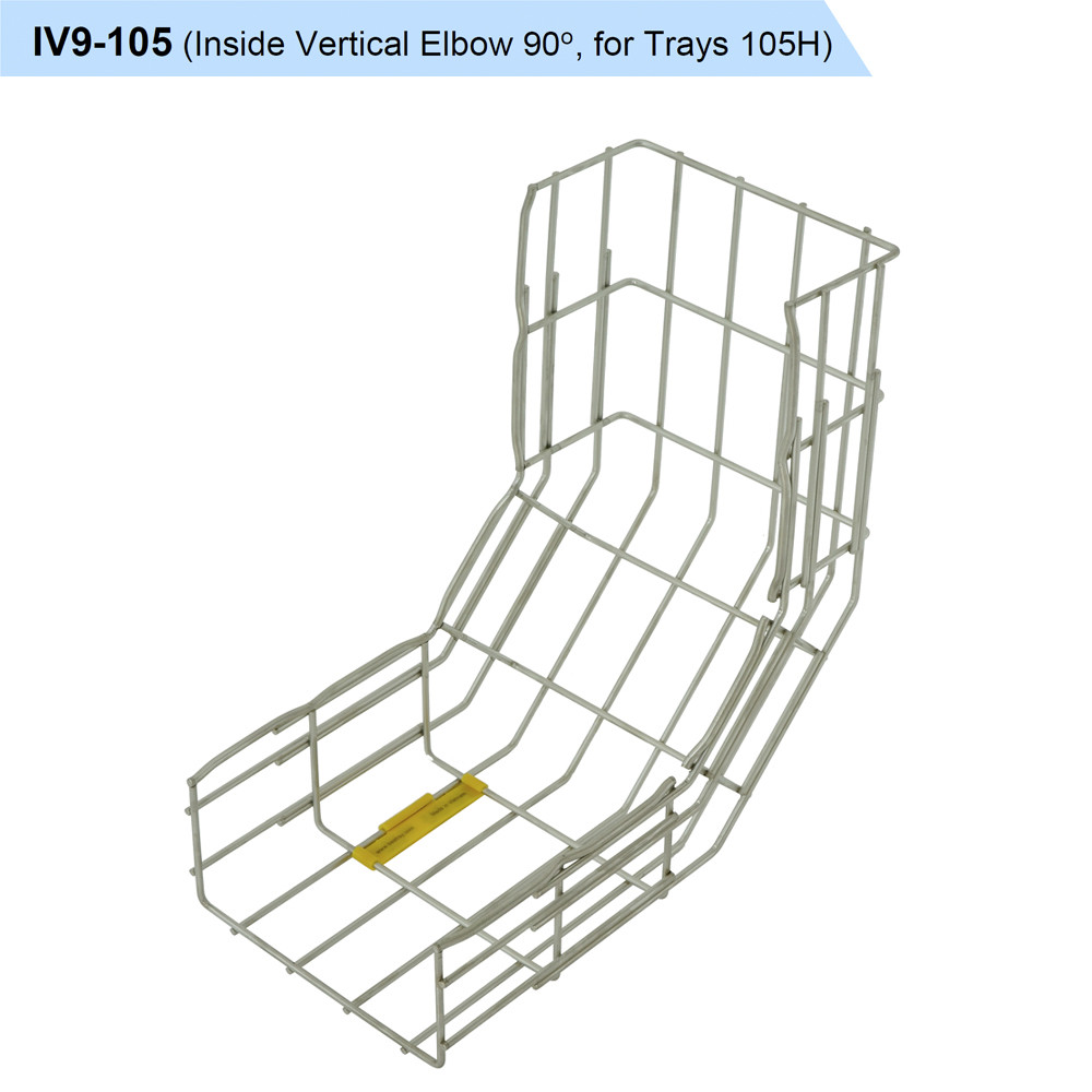 Buy Cable Tray Inside Vertical Elbow 90 Degree Inox 304, Wire Mesh ...