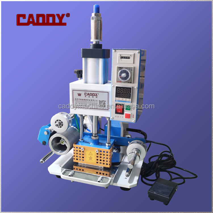 Buy Caddy Dl-7632 Automatic Winding Hot Stamping Machine For Leather ...