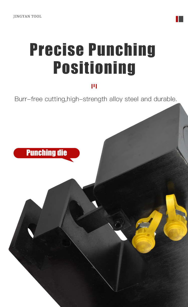 Buy Ch-80a Steel Plate Hole Punching Machine Of Metal Plate Hydraulic ...